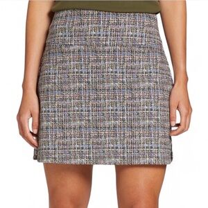 Lady Hagen WOMENS TUMMY CONTROL 17" TUMMY CONTROL SKORT TWEED MULTI | XS